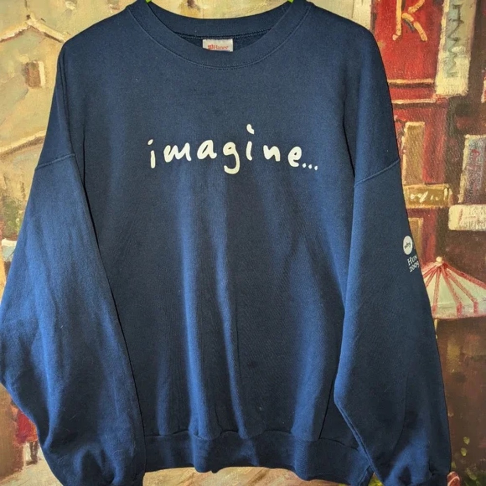 Vintage John Lennon sweatshirt XL -New! Men/Women Perfect